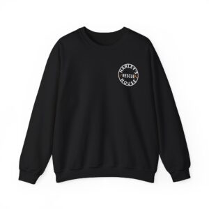 DEI Rescue 2-Sided Unisex Crewneck Sweatshirt - Harley's House Rescue