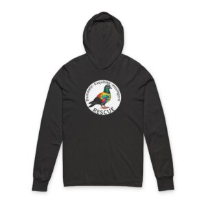 DEI Rescue Hooded Tee - Harley's House Rescue